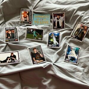Justin Bieber Trading Card Collection